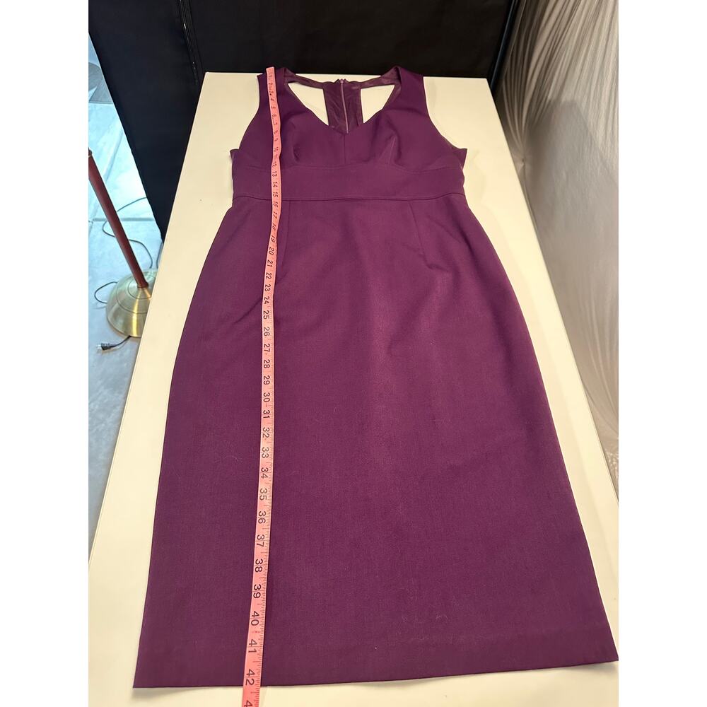 Black Halo Womens Dress Size 12 Purple Cocktail Evening Going Out - Picture 11 of 16
